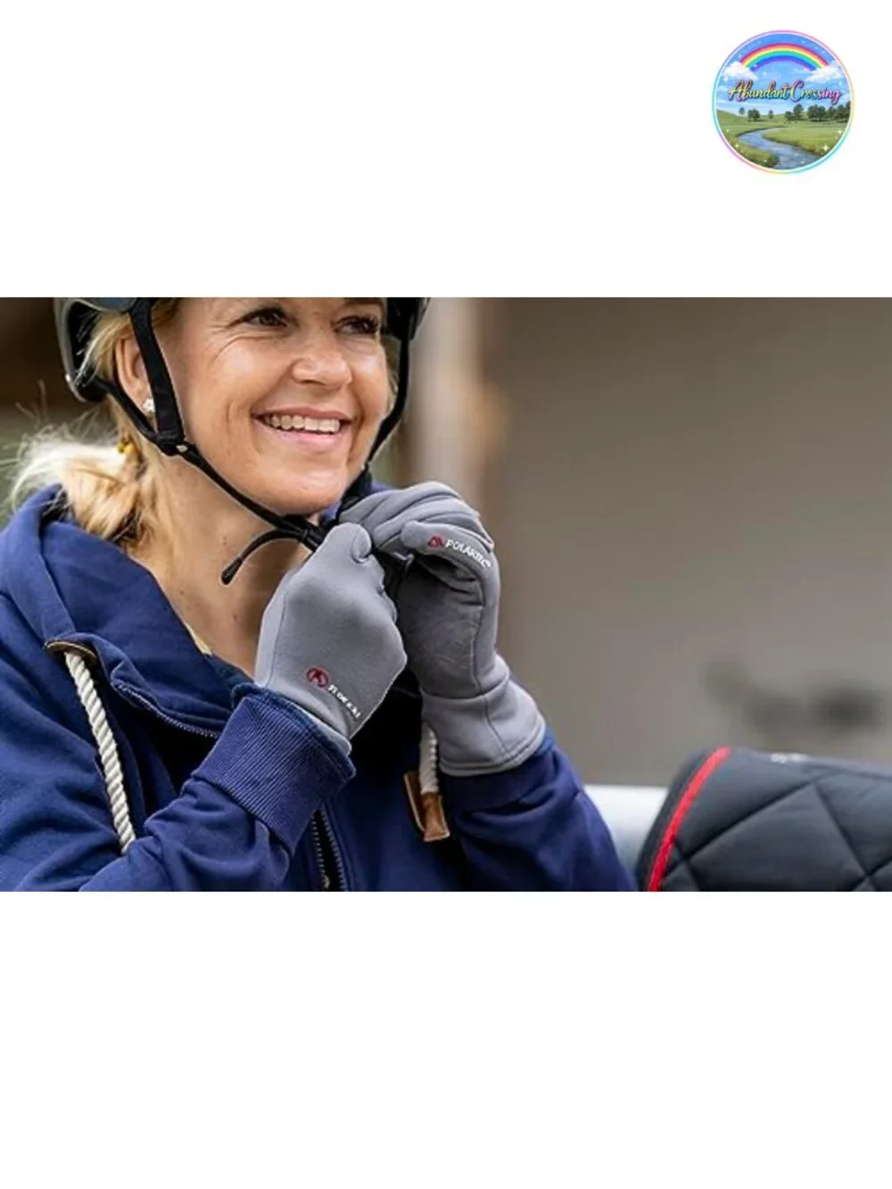Winter Thermal Riding Gloves with Silicone Grip